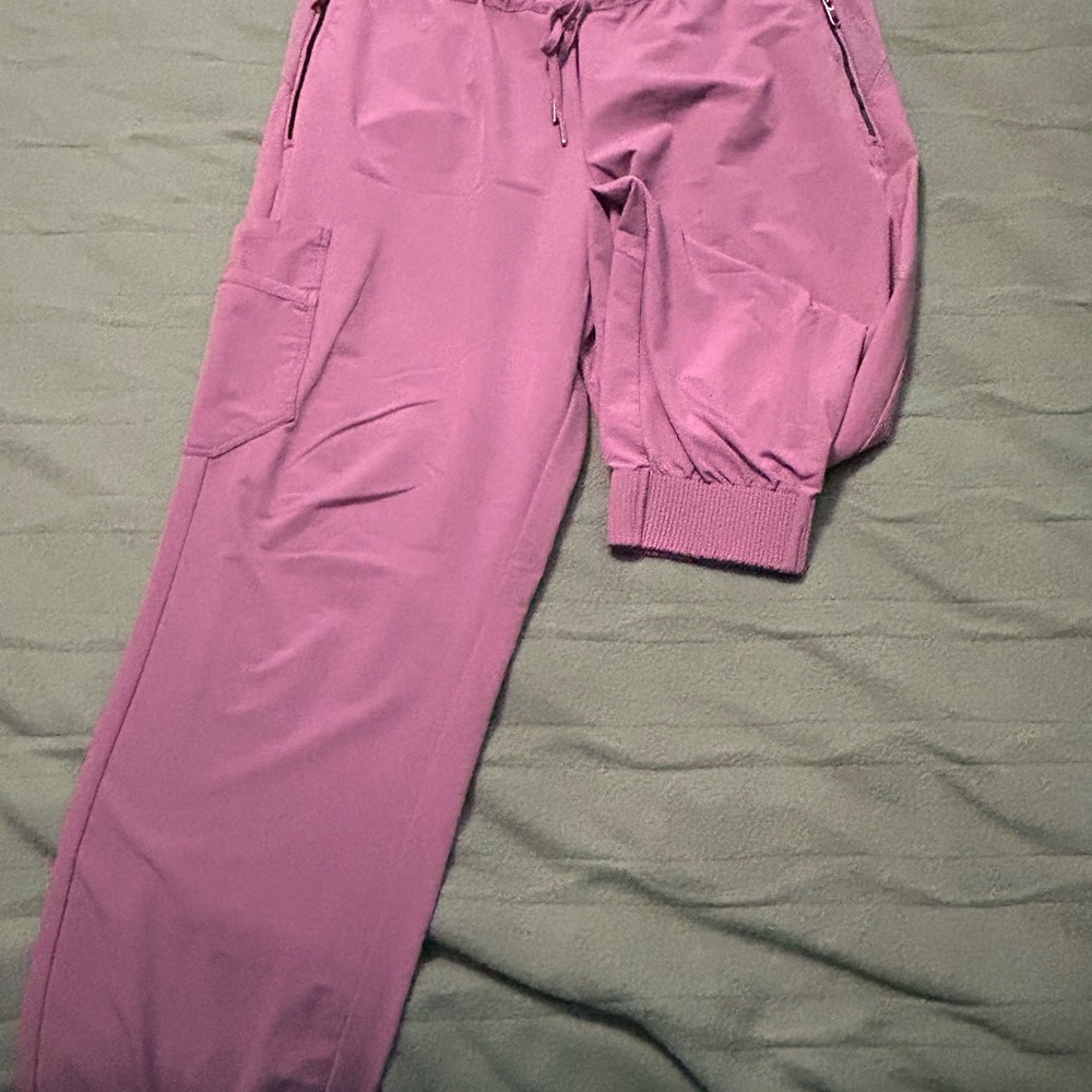 Barco Uniforms Purple Track Pants Relaxed Fit